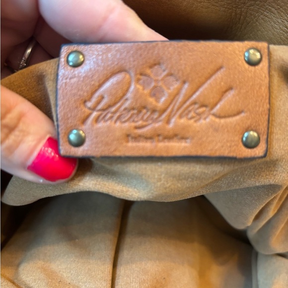 Vintage Patricia Nash floral Tan Leather Bag - Picture 12 of 13